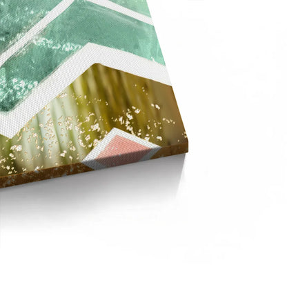 Bohemian Gold Geometric - Canvas