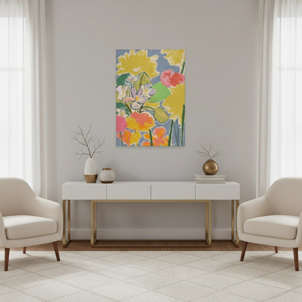 Bohemian Summer Blooms - Canvas