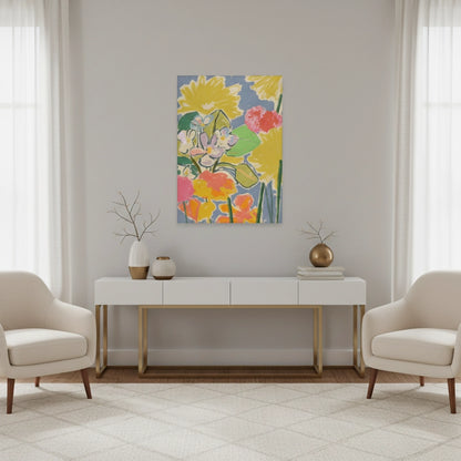 Bohemian Summer Blooms - Canvas