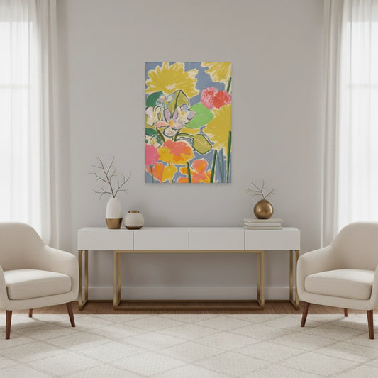 Bohemian Summer Blooms - Canvas