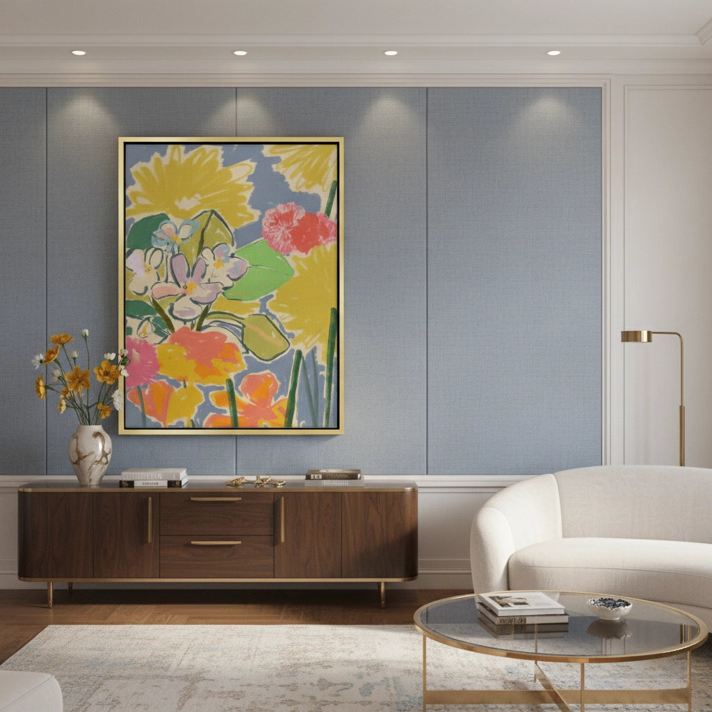 Bohemian Summer Blooms - Canvas