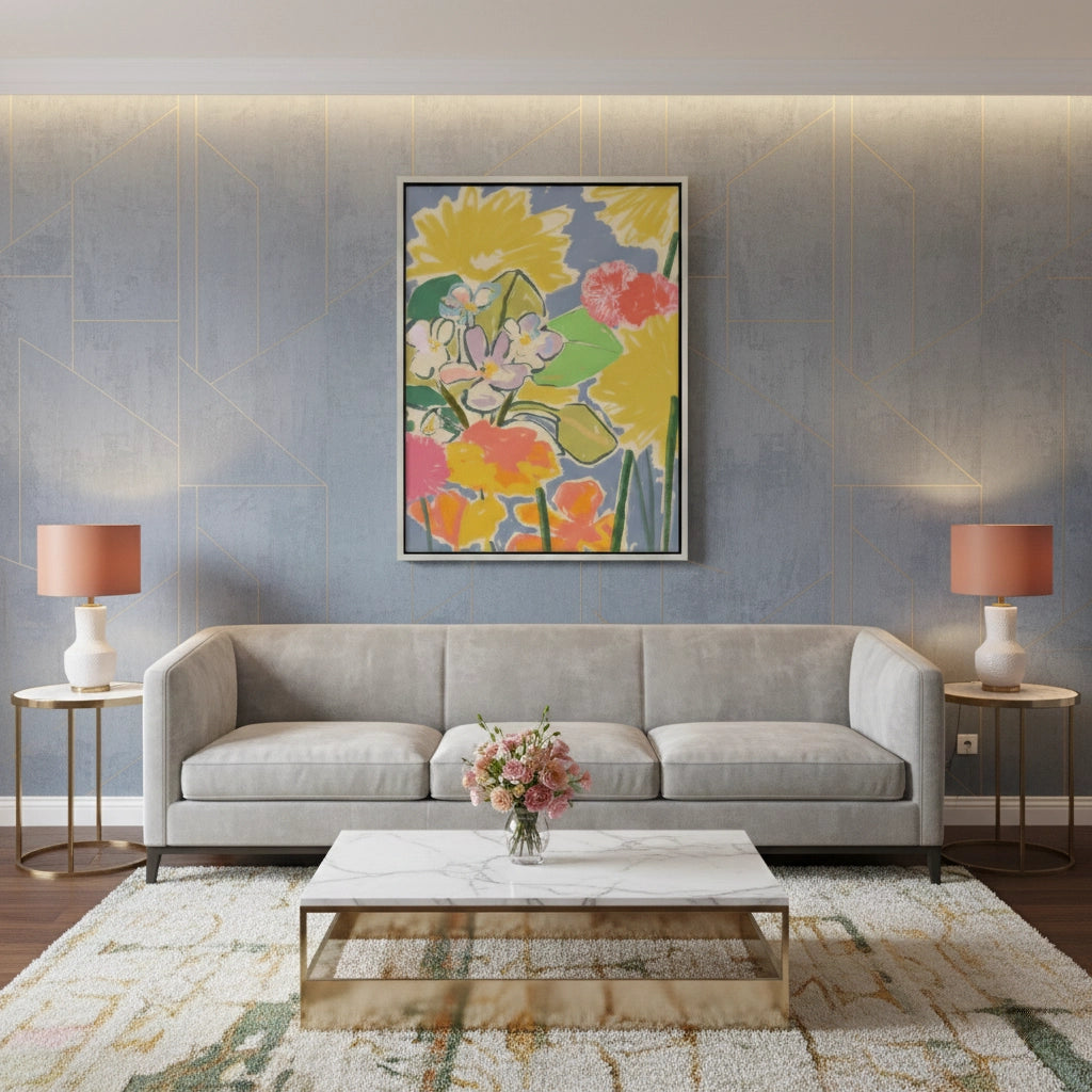 Bohemian Summer Blooms - Canvas