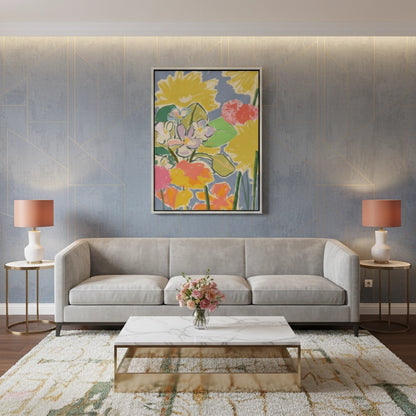 Bohemian Summer Blooms - Canvas
