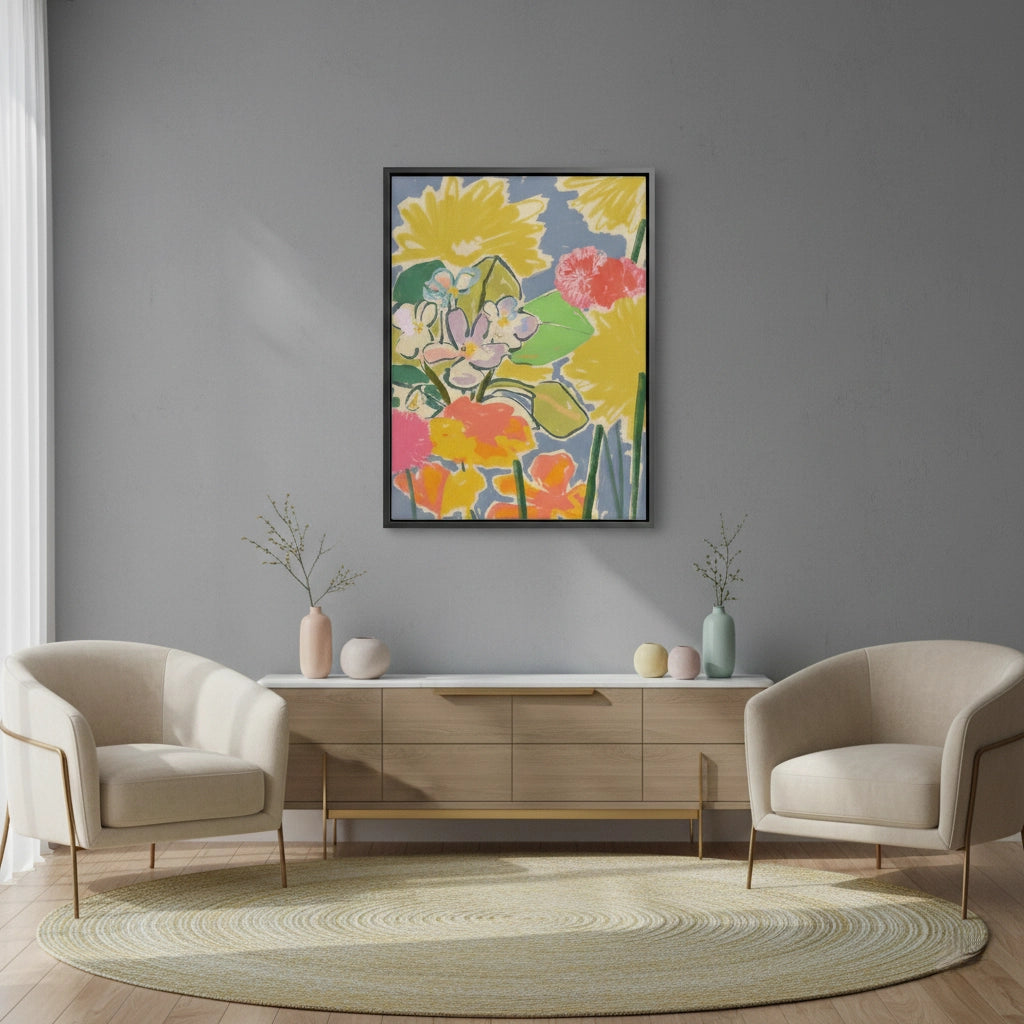 2Bohemian Summer Blooms - Canvas