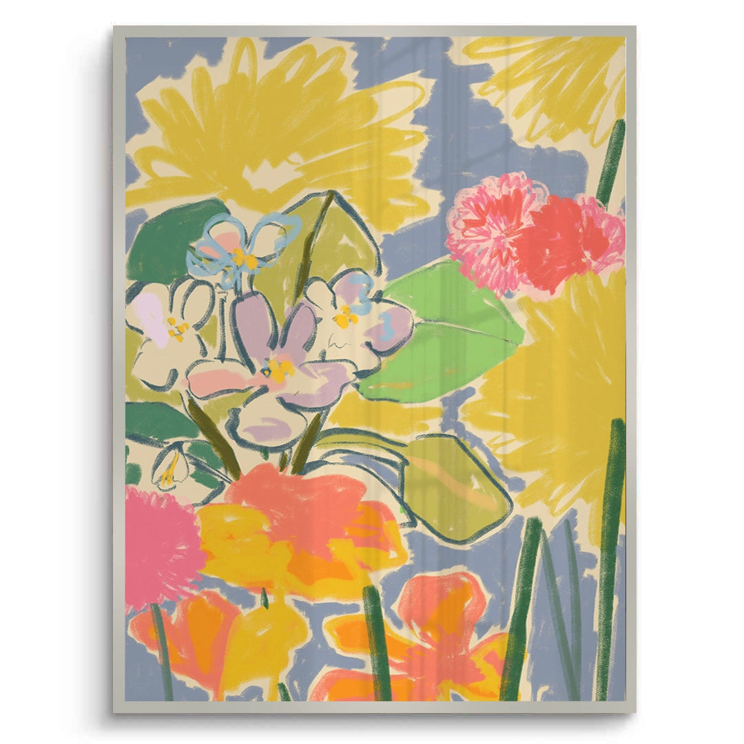 2Bohemian Summer Blooms - Fine Art
