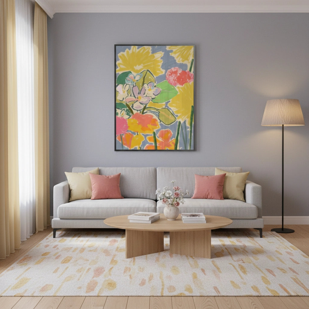 Bohemian Summer Blooms - Fine Art