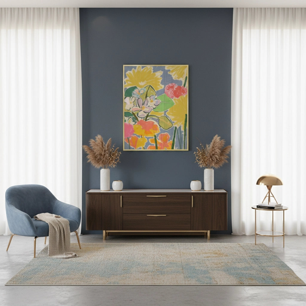 Bohemian Summer Blooms - Fine Art