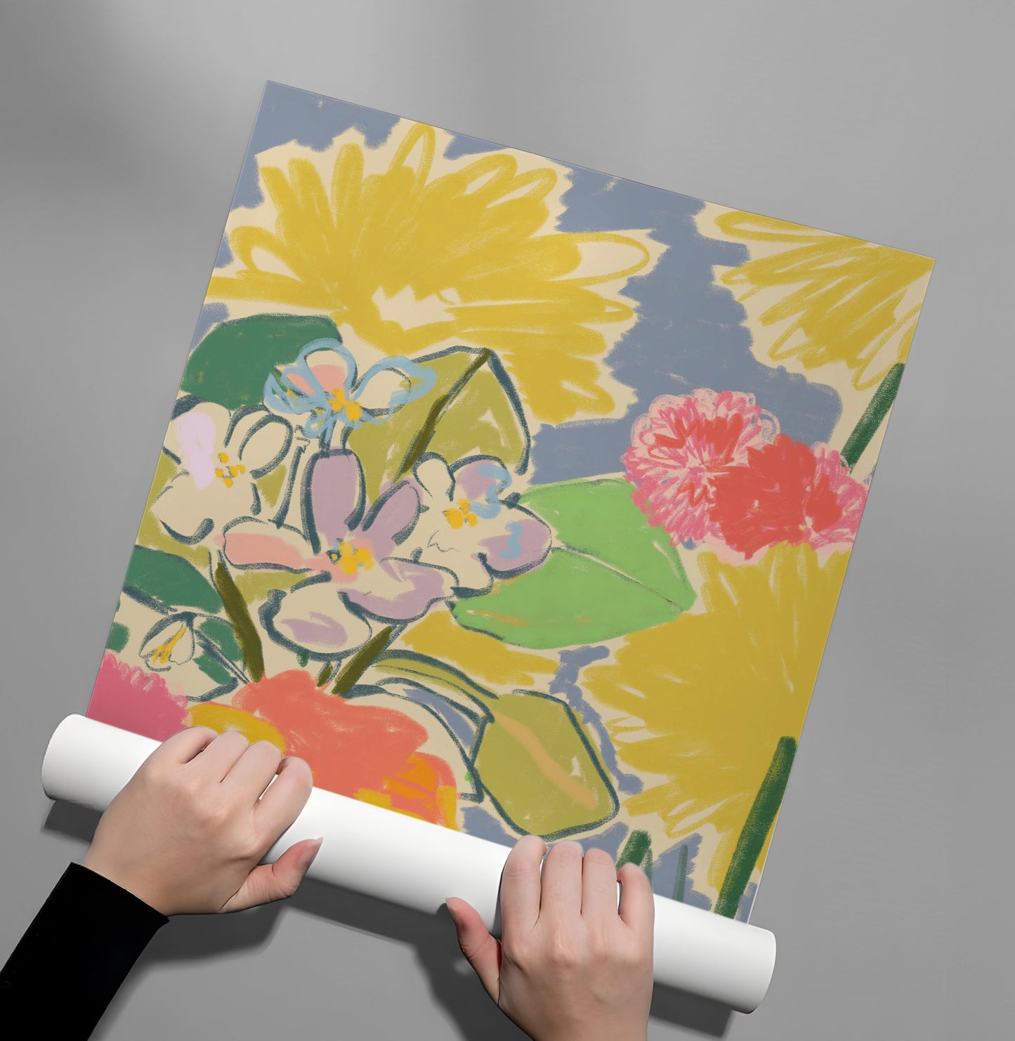 2Bohemian Summer Blooms - Poster