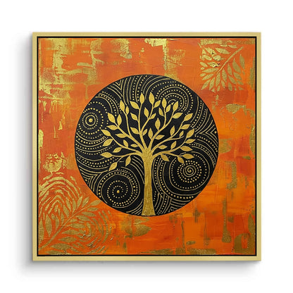 Bohemian Sunset Mandala Painting #BSMA330
