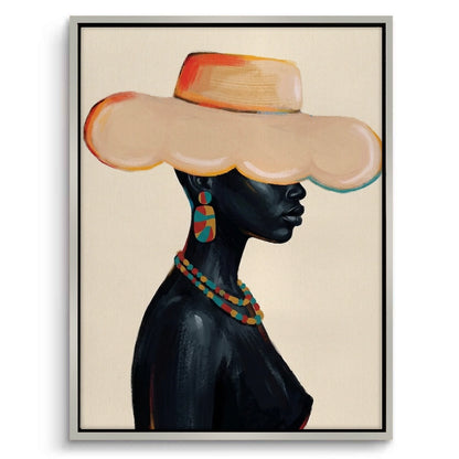 Boho African Woman - Canvas