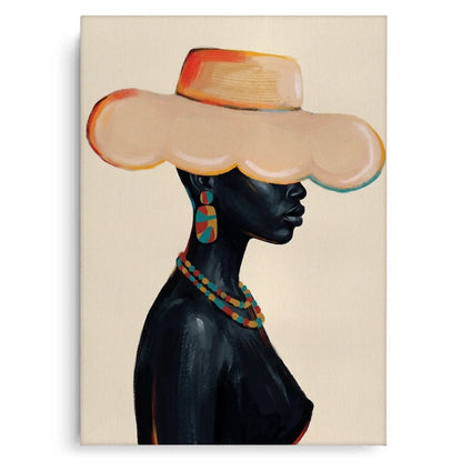 Boho African Woman - Canvas