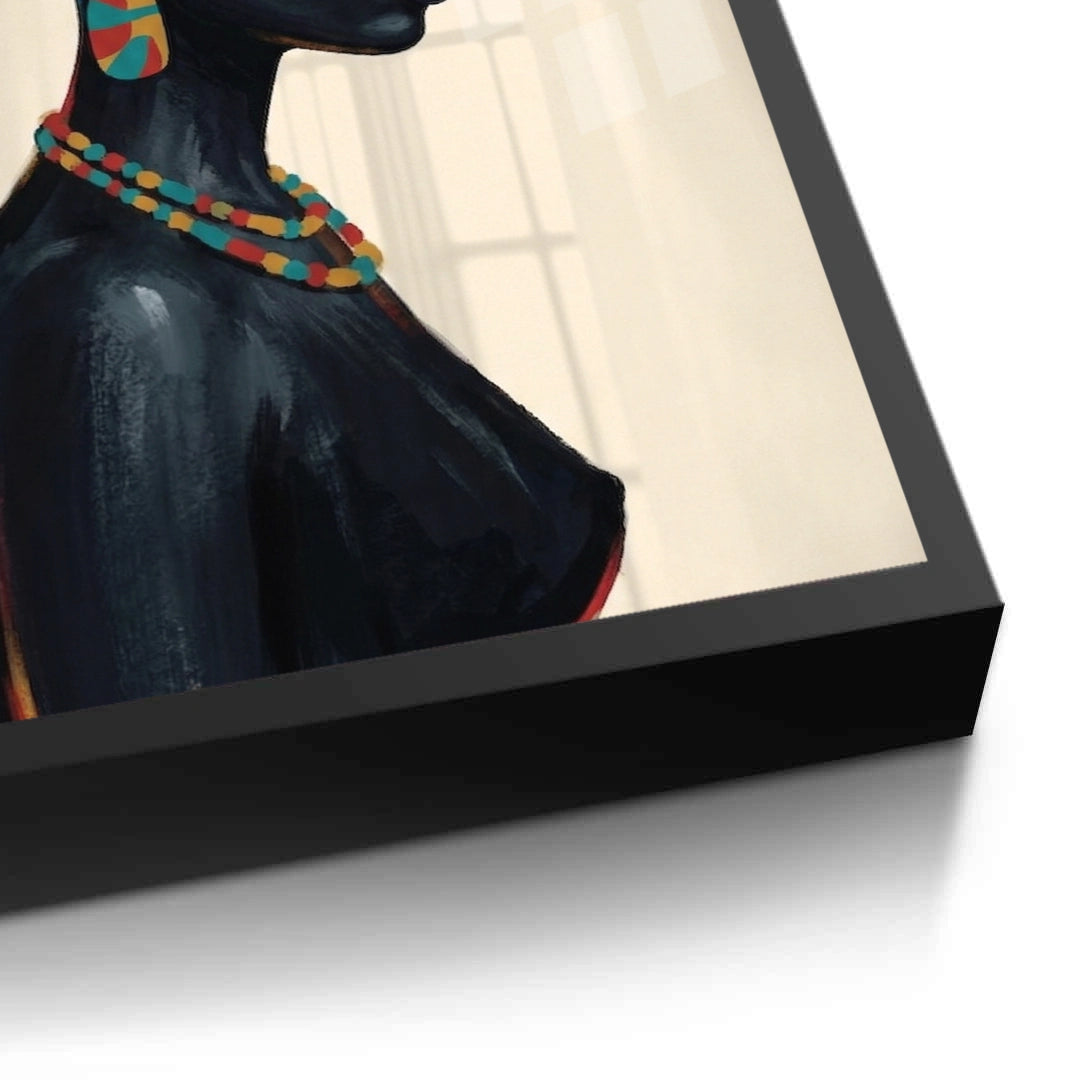 2Boho African Woman - Fine Art