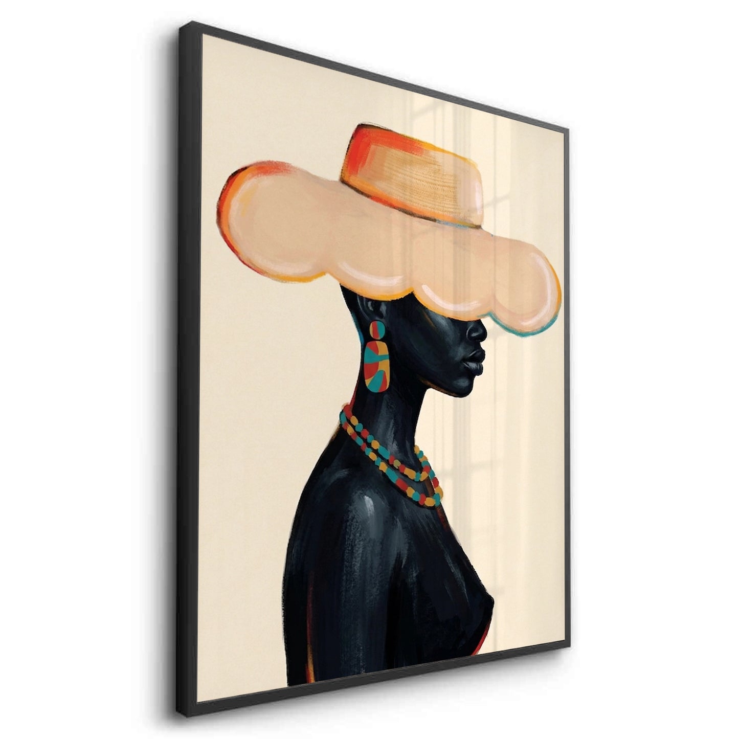 2Boho African Woman - Fine Art