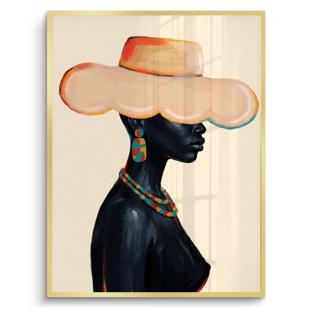 2Boho African Woman - Fine Art