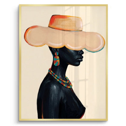 Boho African Woman - Fine Art