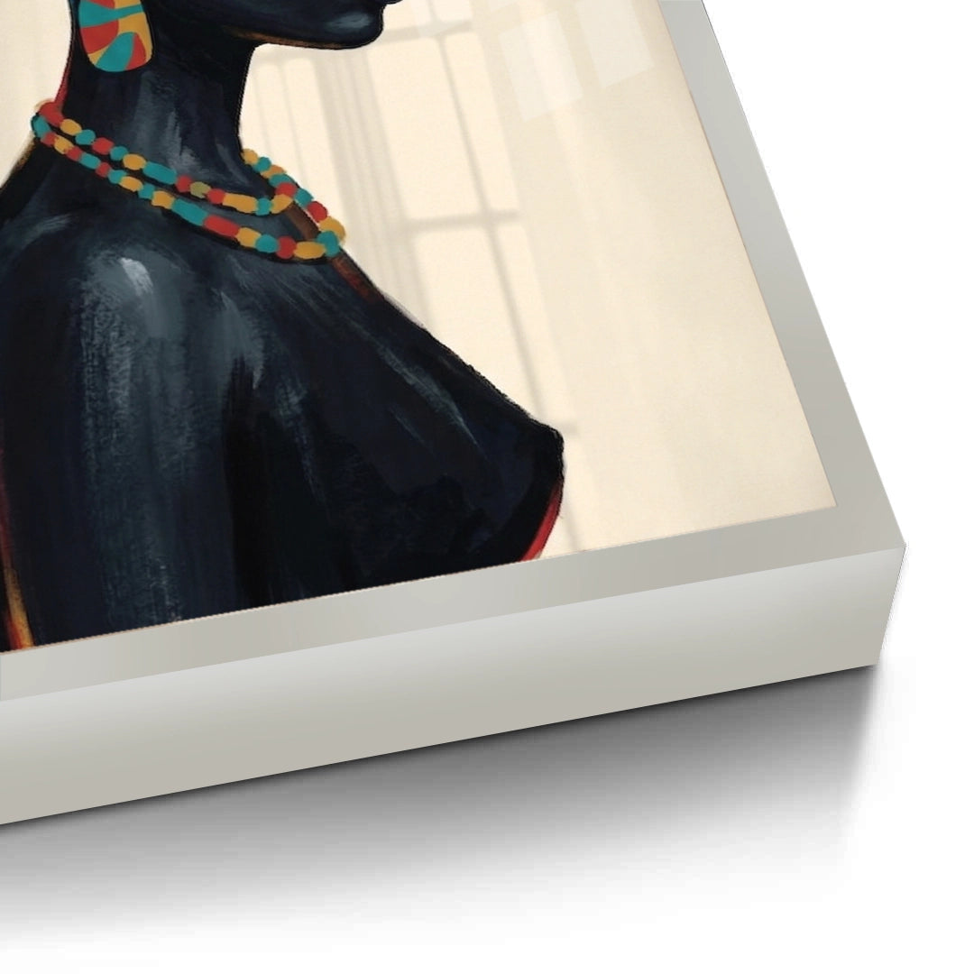 2Boho African Woman - Fine Art
