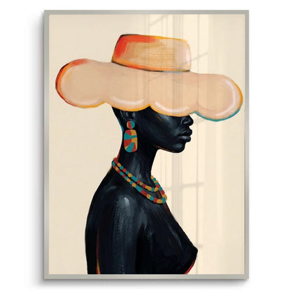 Boho African Woman - Fine Art