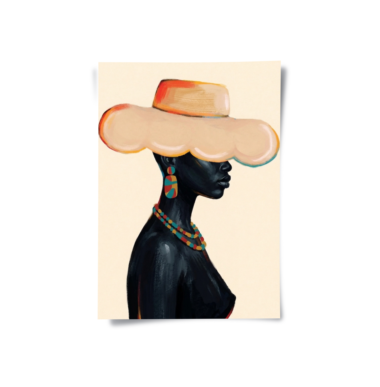 2Boho African Woman - Poster
