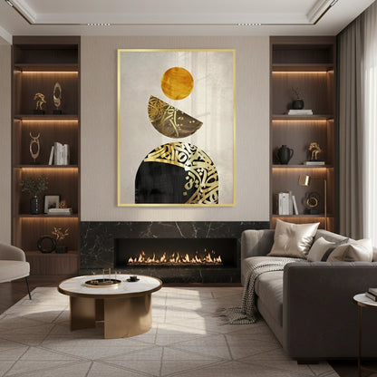 Boho Arabic Script - Fine Art