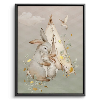 Boho Bunny Love - Canvas