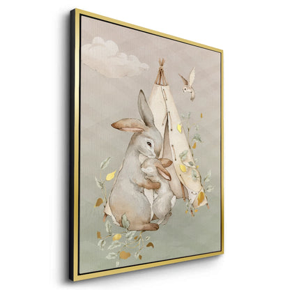 Boho Bunny Love - Canvas