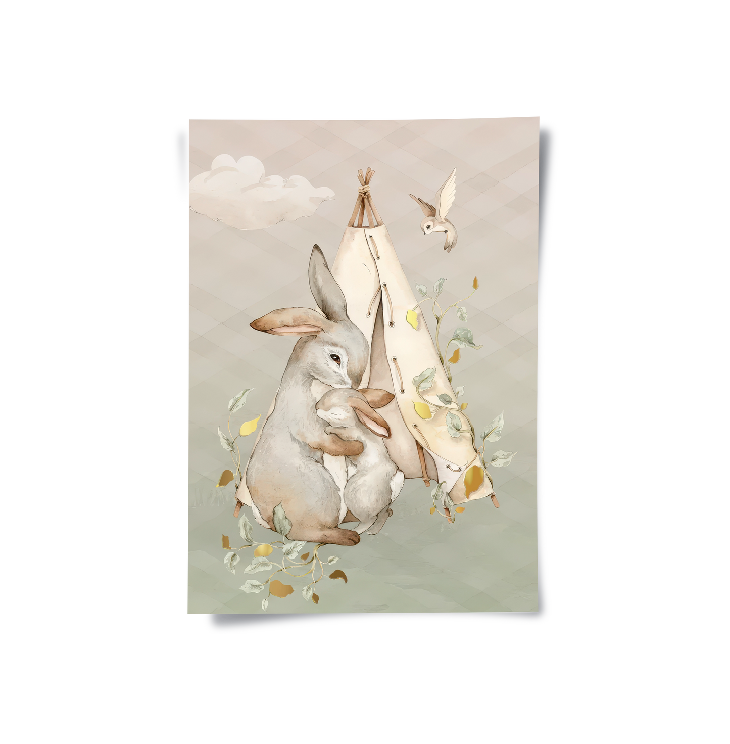 2Boho Bunny Love - Poster