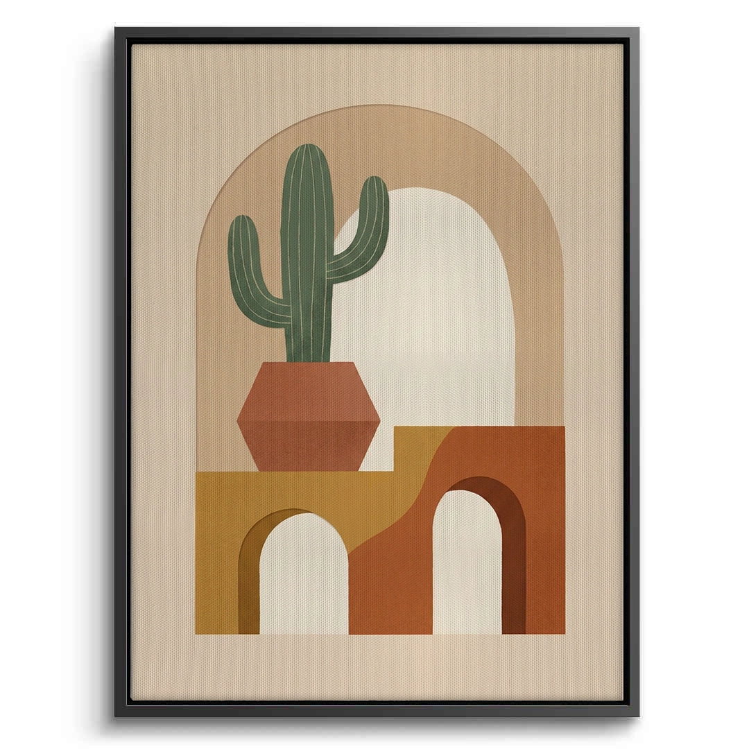 2Boho Cactus - Canvas