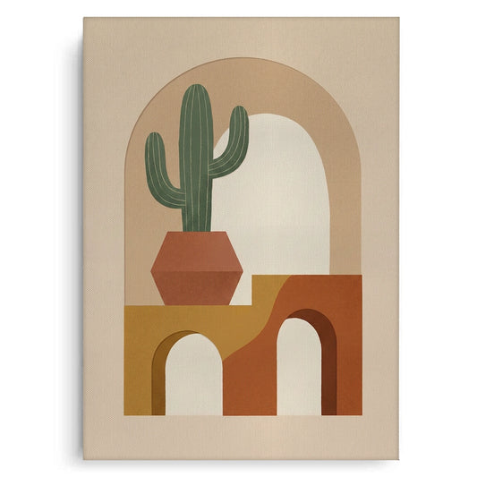 Boho Cactus - Canvas