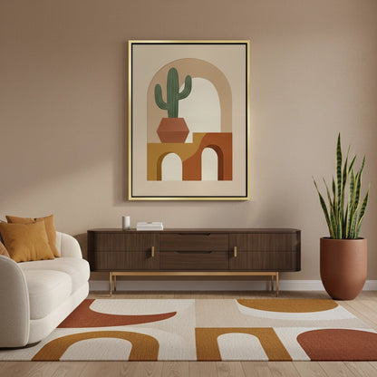 Boho Cactus - Canvas