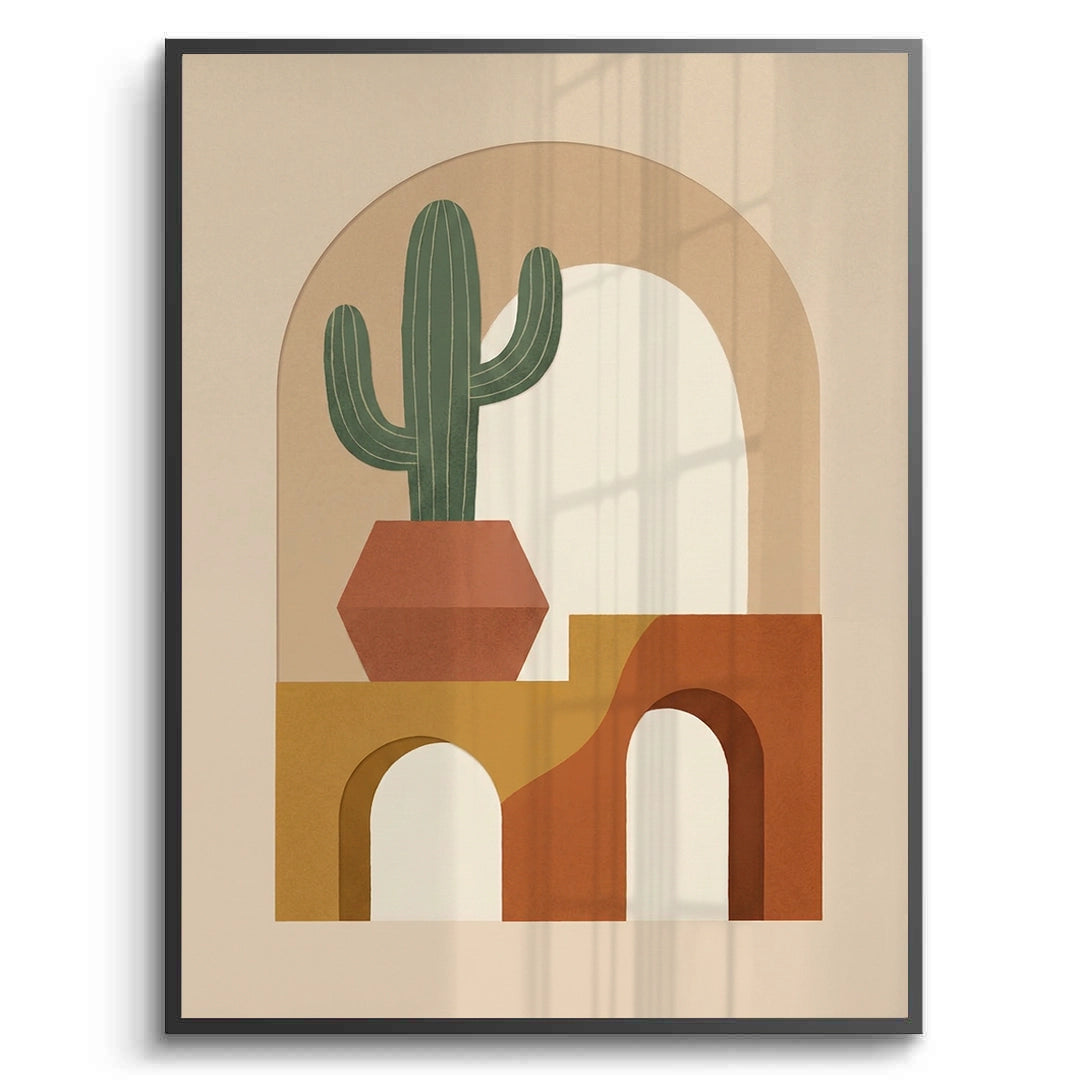 2Boho Cactus - Fine Art