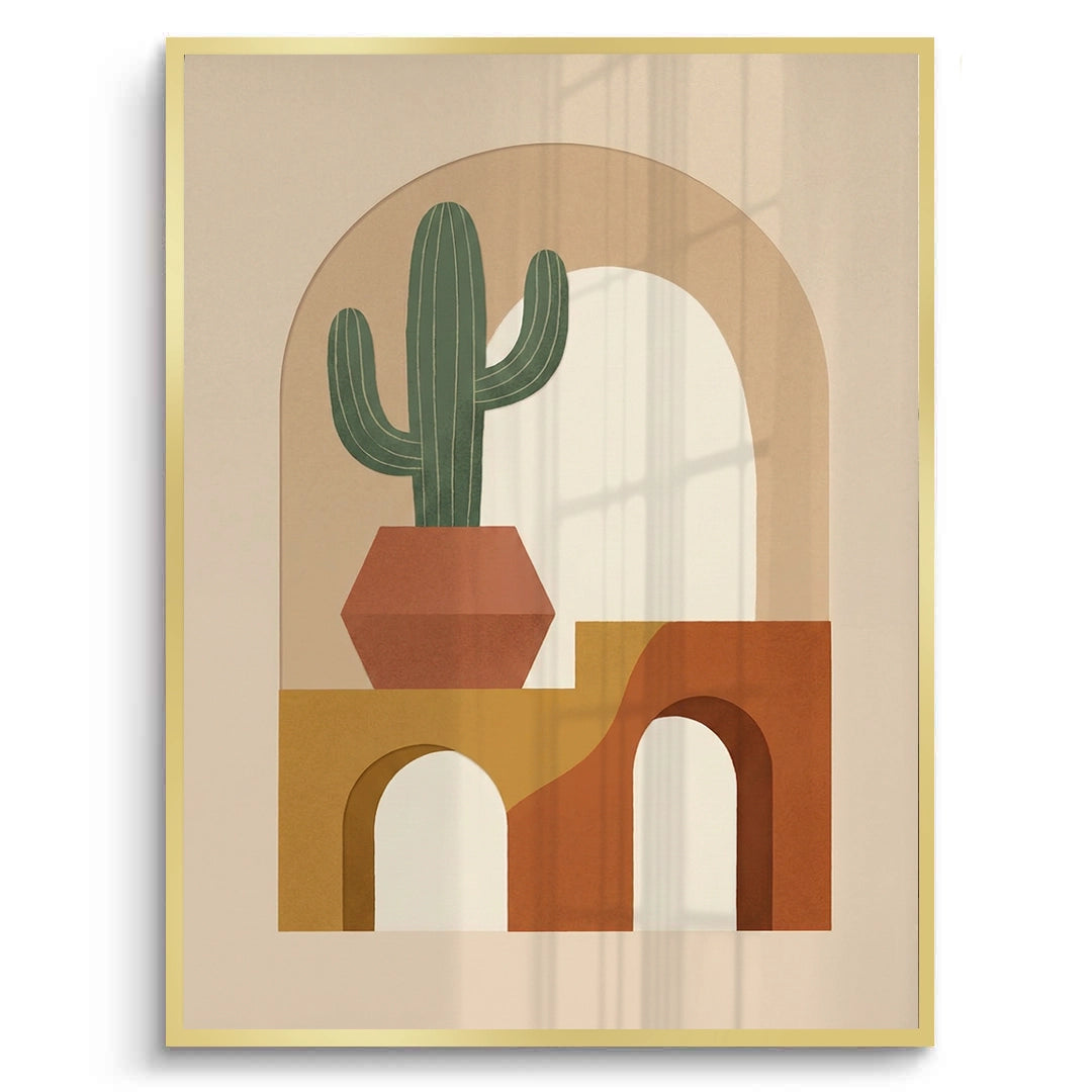 2Boho Cactus - Fine Art