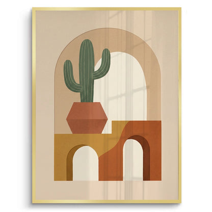 Boho Cactus - Fine Art