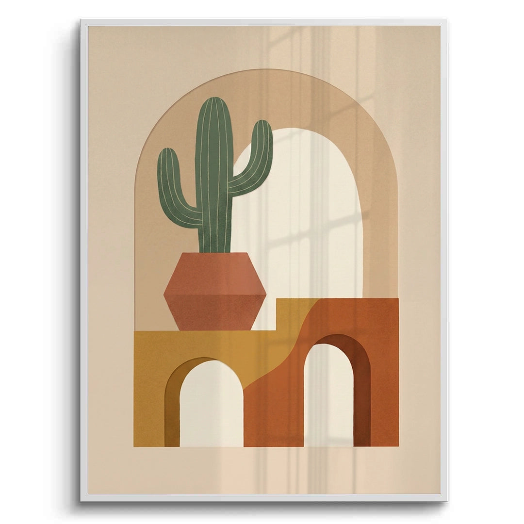 2Boho Cactus - Fine Art