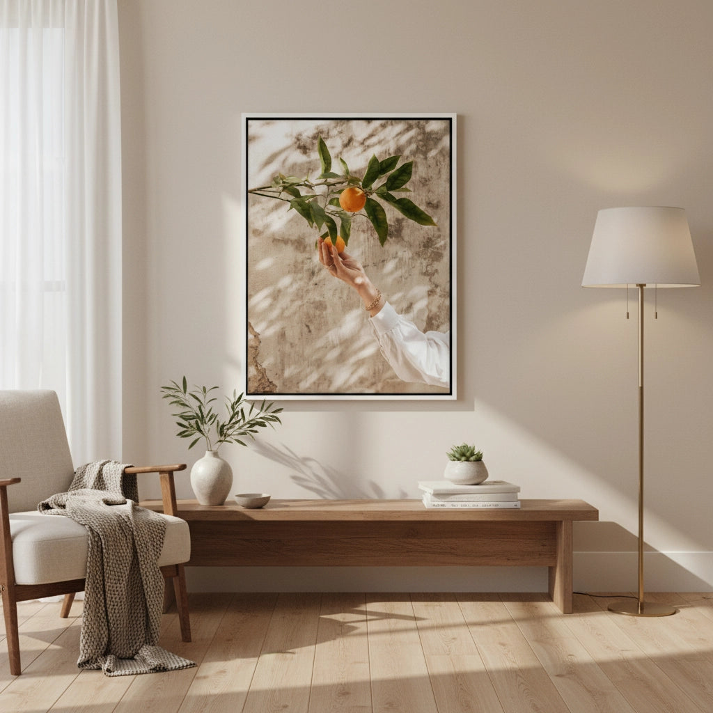 2Boho Citrus Branch - Canvas