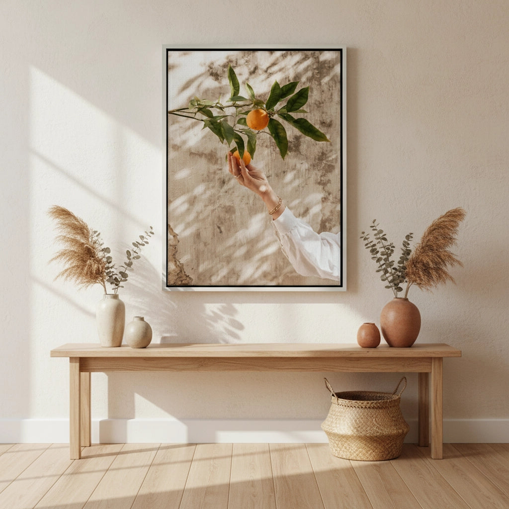 2Boho Citrus Branch - Canvas