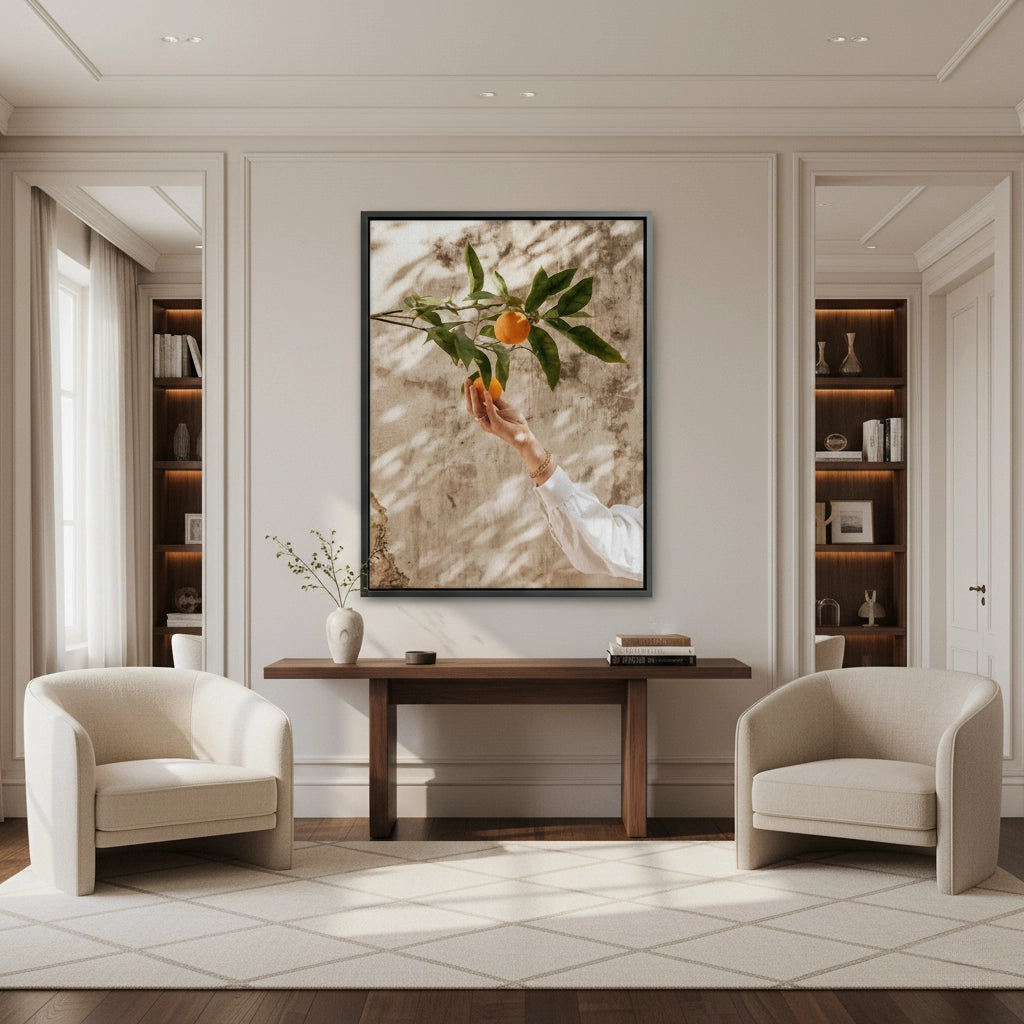 2Boho Citrus Branch - Canvas