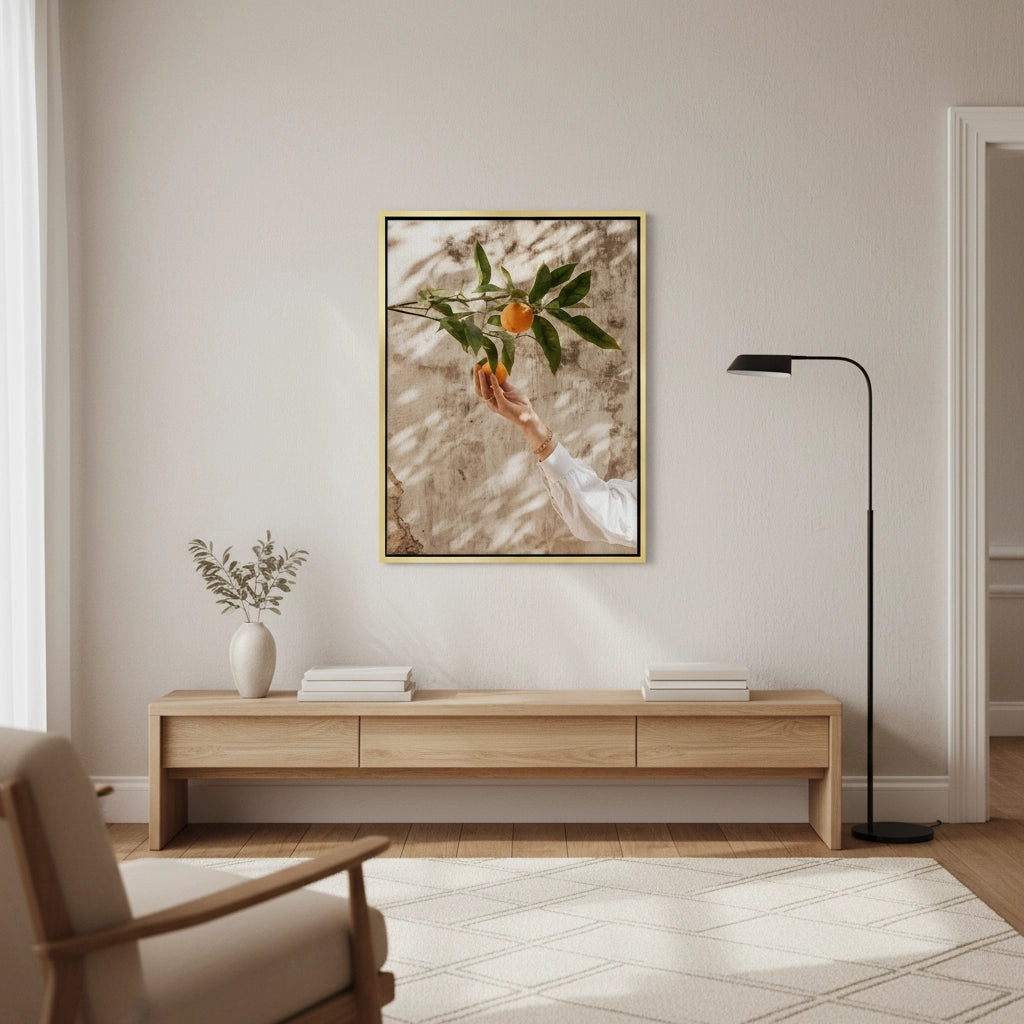 2Boho Citrus Branch - Canvas