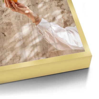 Boho Citrus Branch - Fine Art