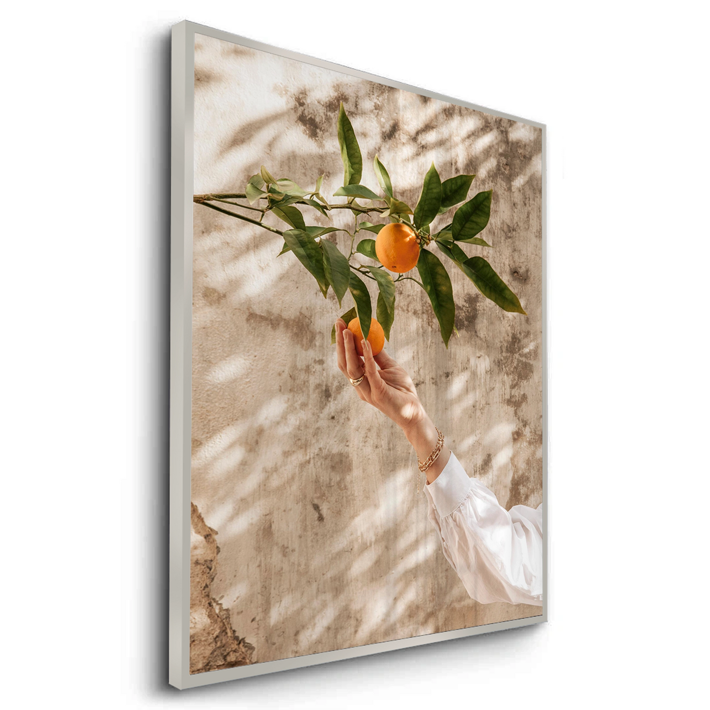 2Boho Citrus Branch - Fine Art
