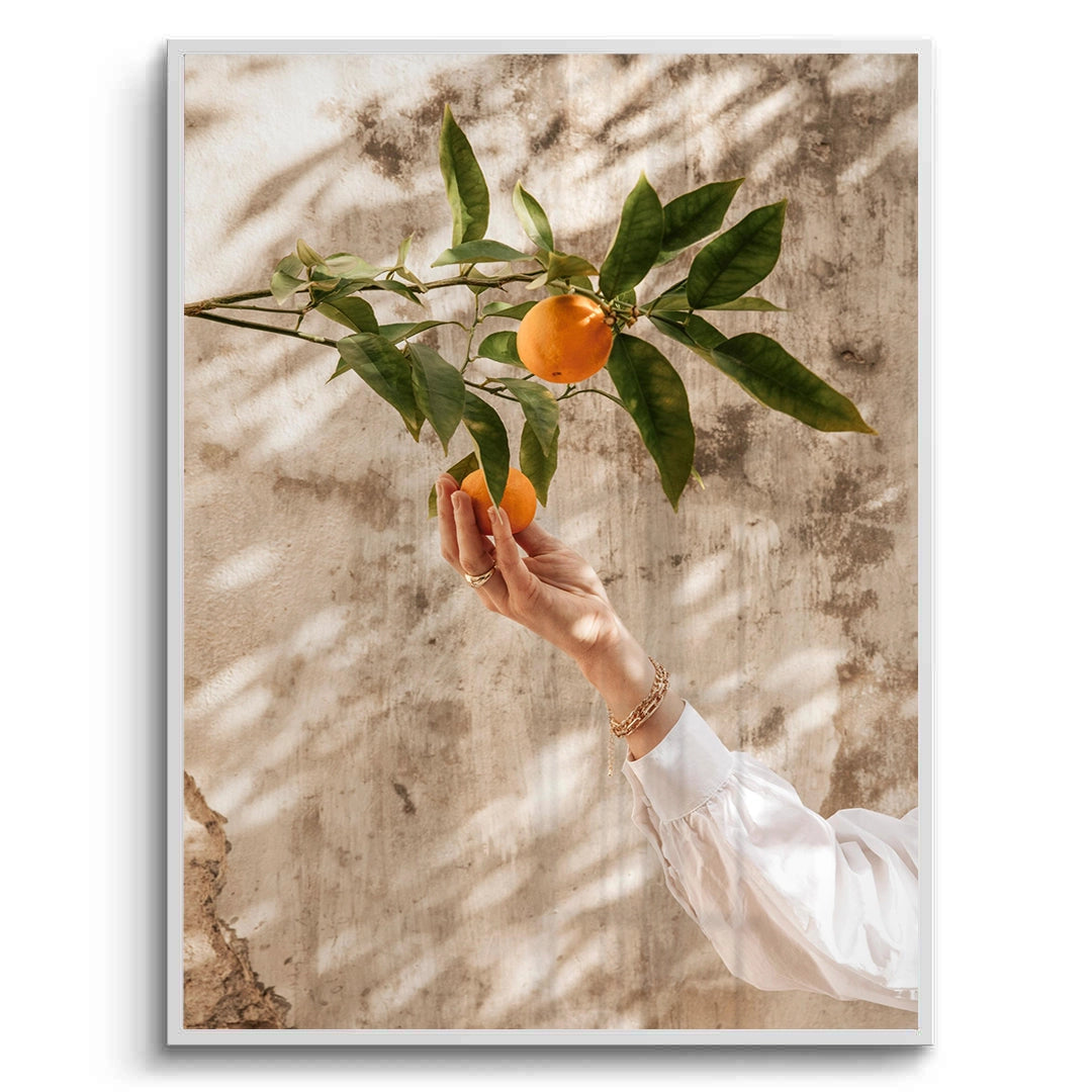 2Boho Citrus Branch - Fine Art
