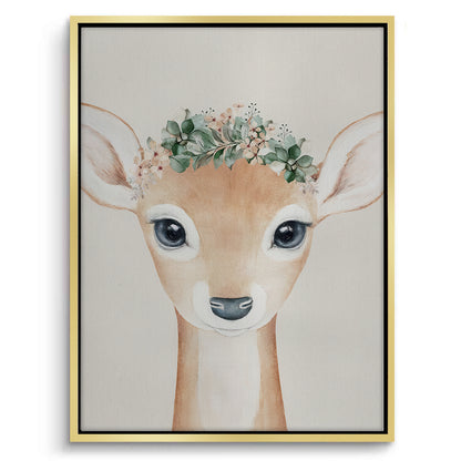 Boho Deer - Canvas