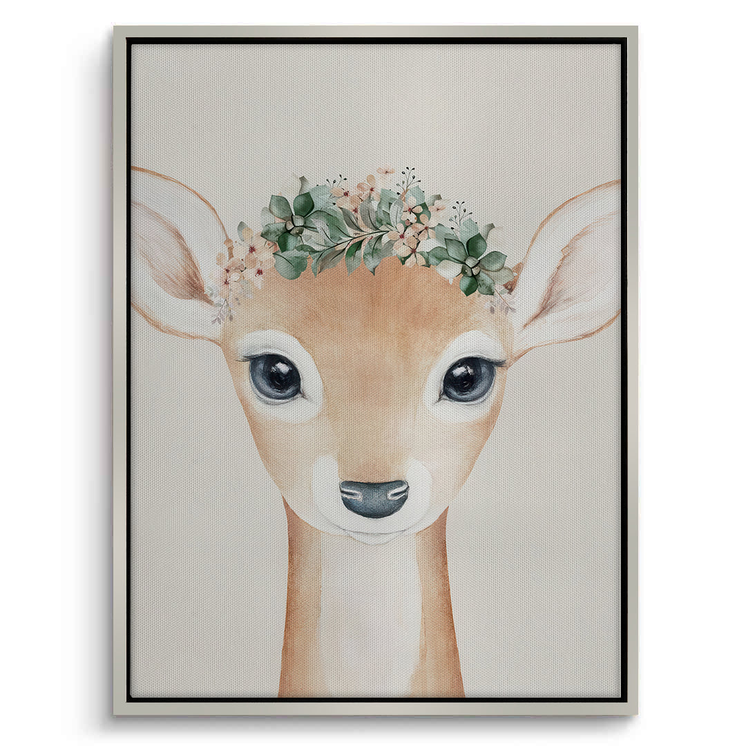 2Boho Deer - Canvas
