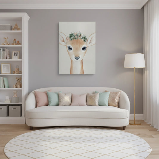 Boho Deer - Canvas