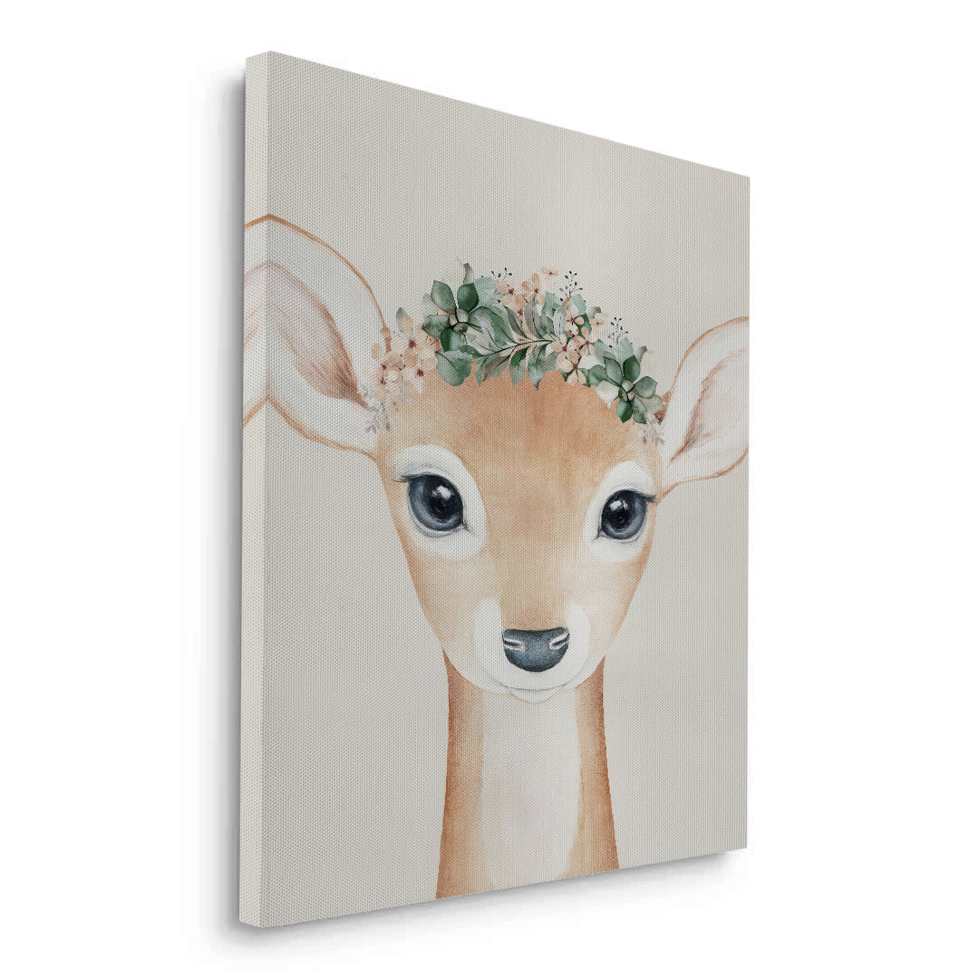 2Boho Deer - Canvas