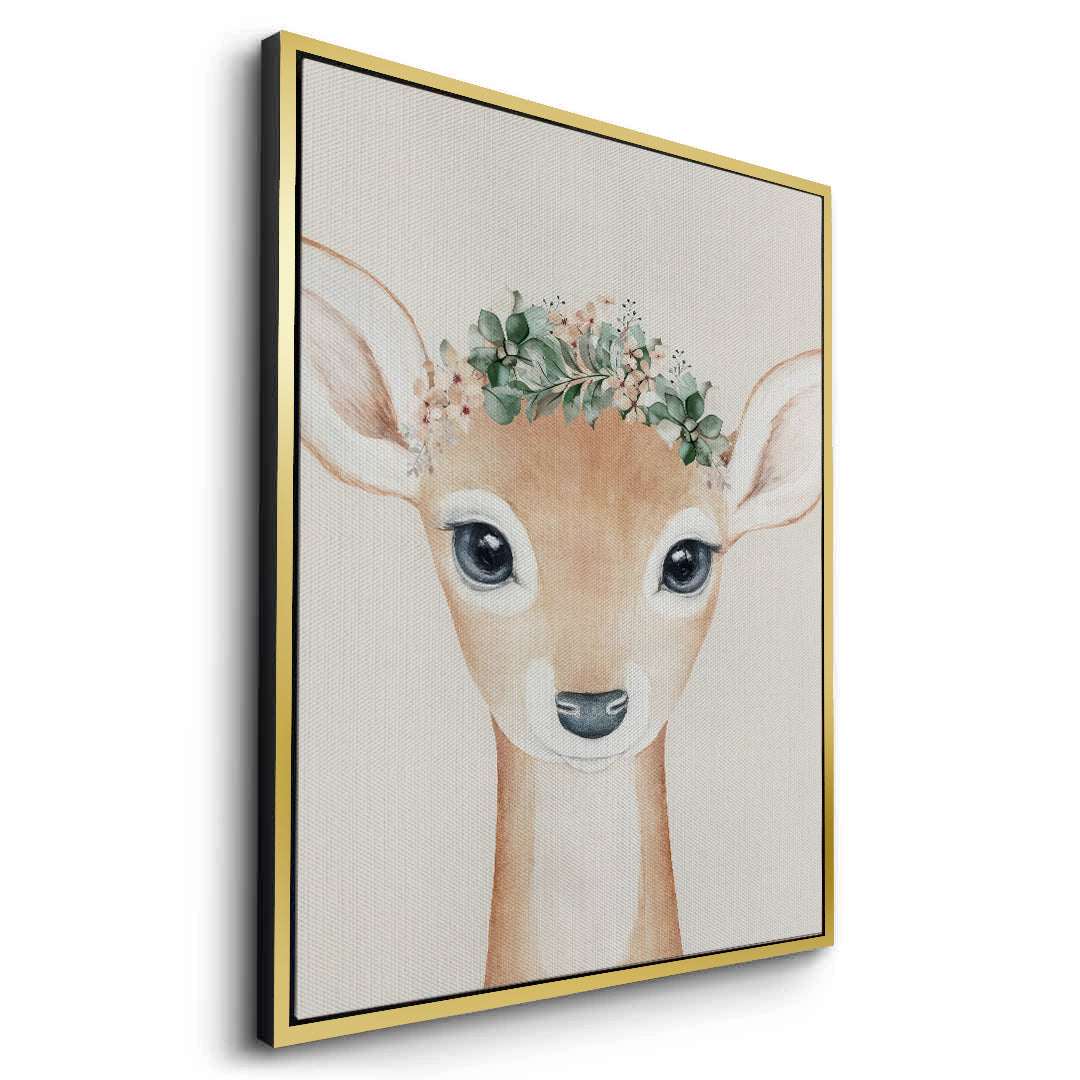 2Boho Deer - Canvas