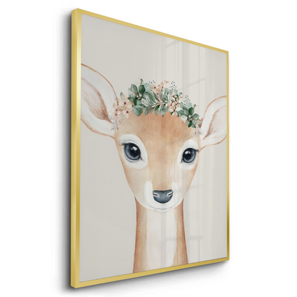 Boho Deer - Fine Art