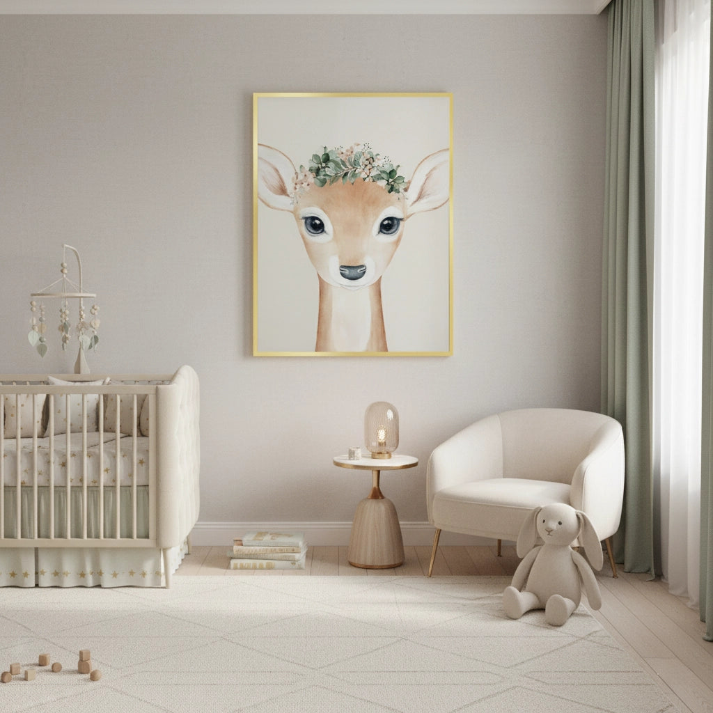 2Boho Deer - Fine Art