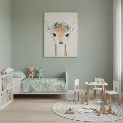 Boho Deer - Fine Art