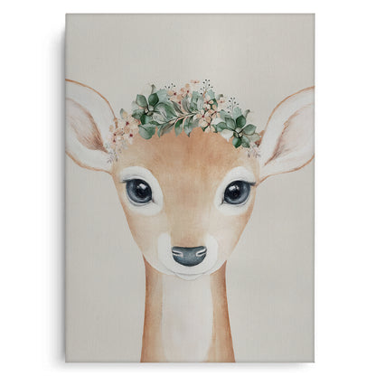 Boho Deer - Canvas