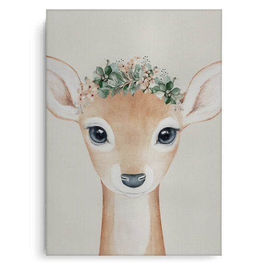 Boho Deer - Canvas